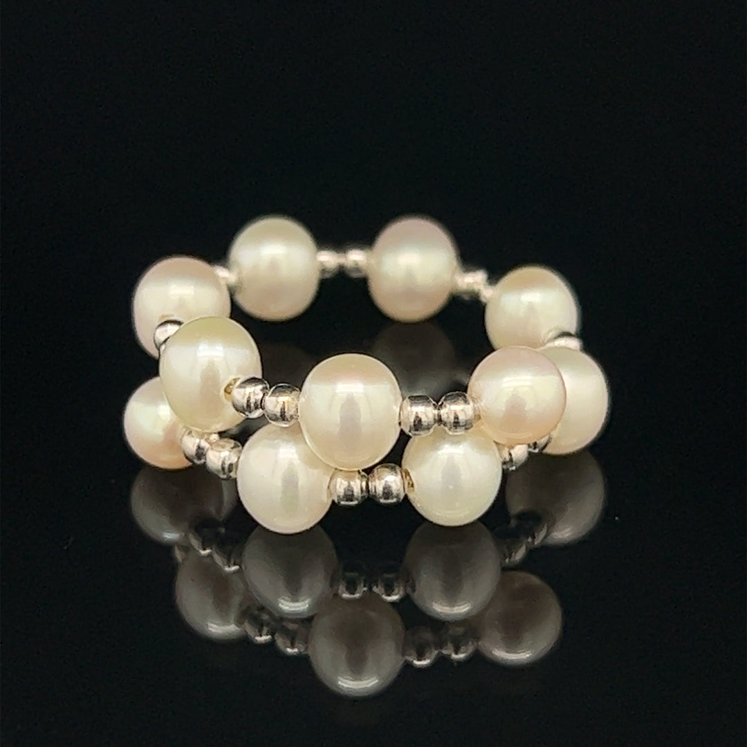 18k Freshwater Pearl Ring