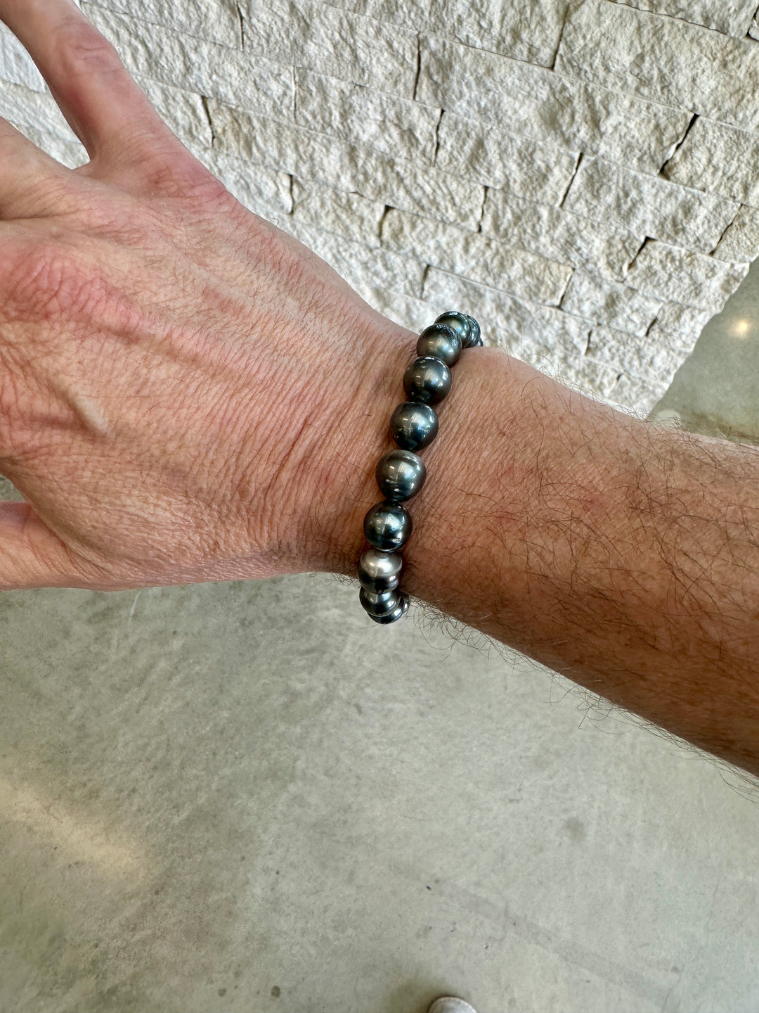 Tahitian Baroque Pearl Bracelet 7.5"