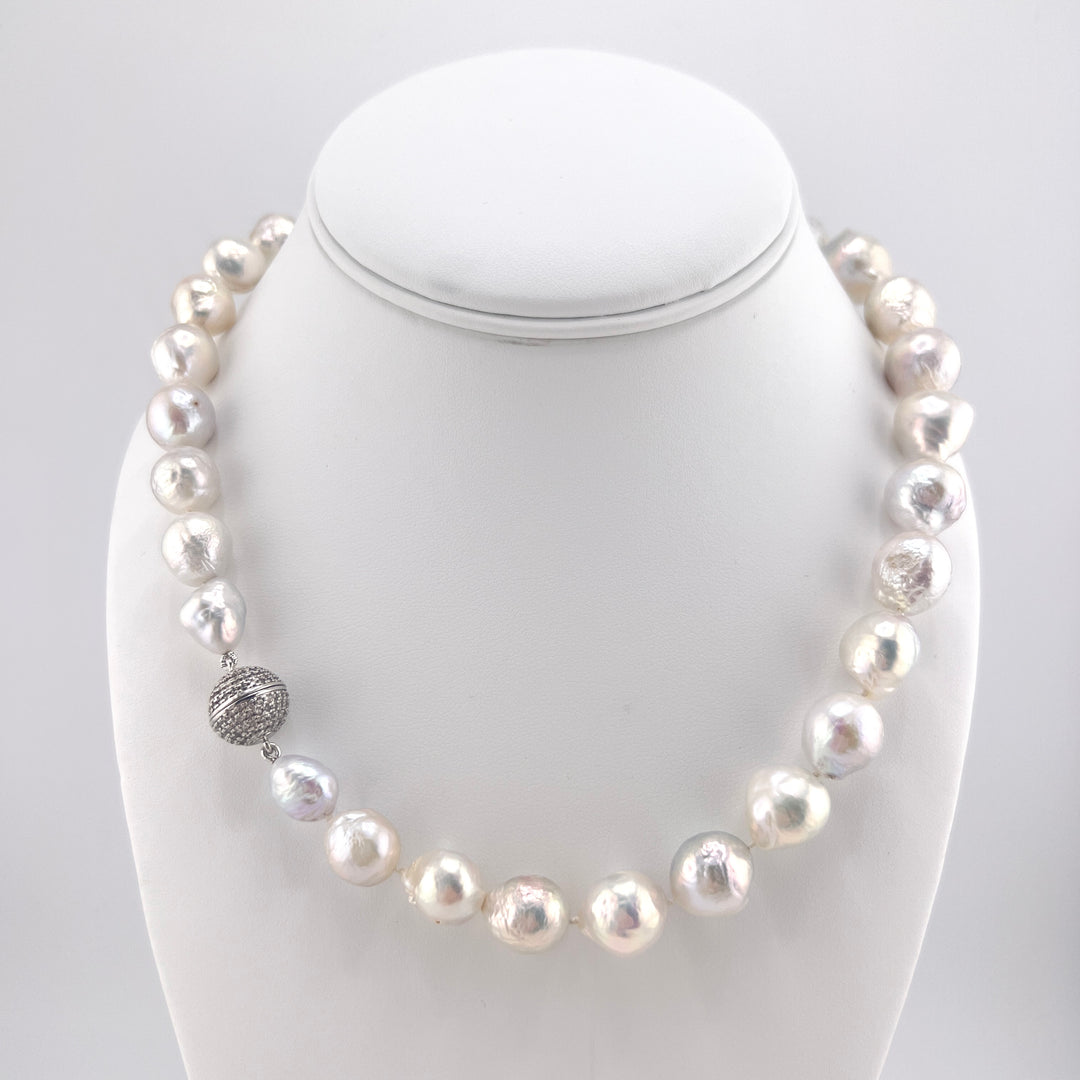 "Betty Rubble" Freshwater Pearl Necklace