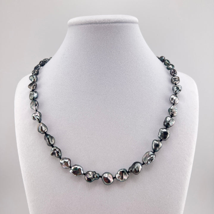 Tahitian Keshi Pearl Necklace