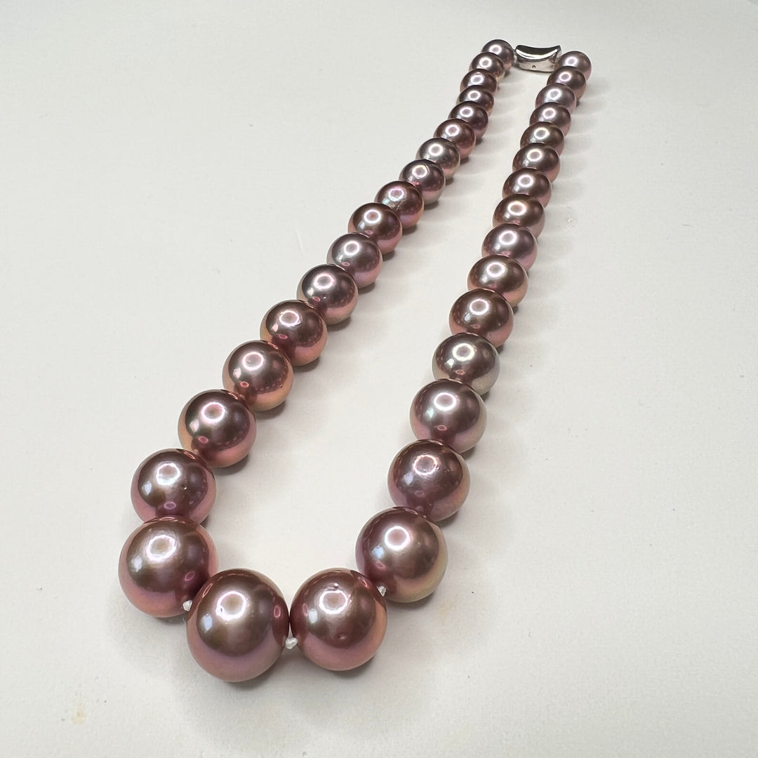 Purple Edison Pearl Necklace