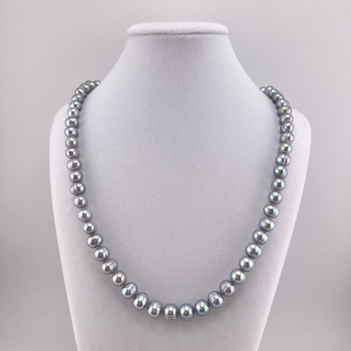 Grey Freshwater Pearl Necklace