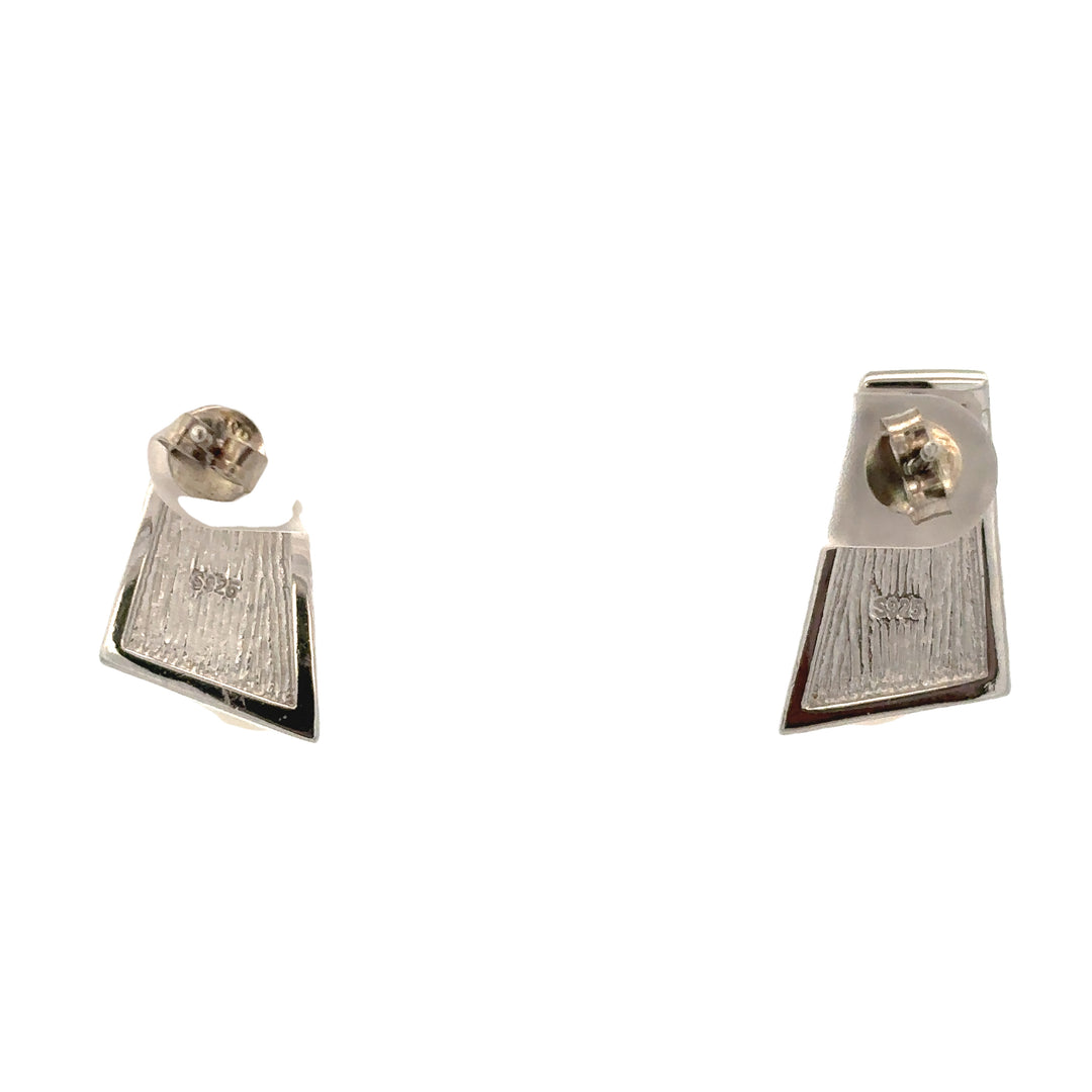 Sterling Silver Freshwater Pearl Earrings