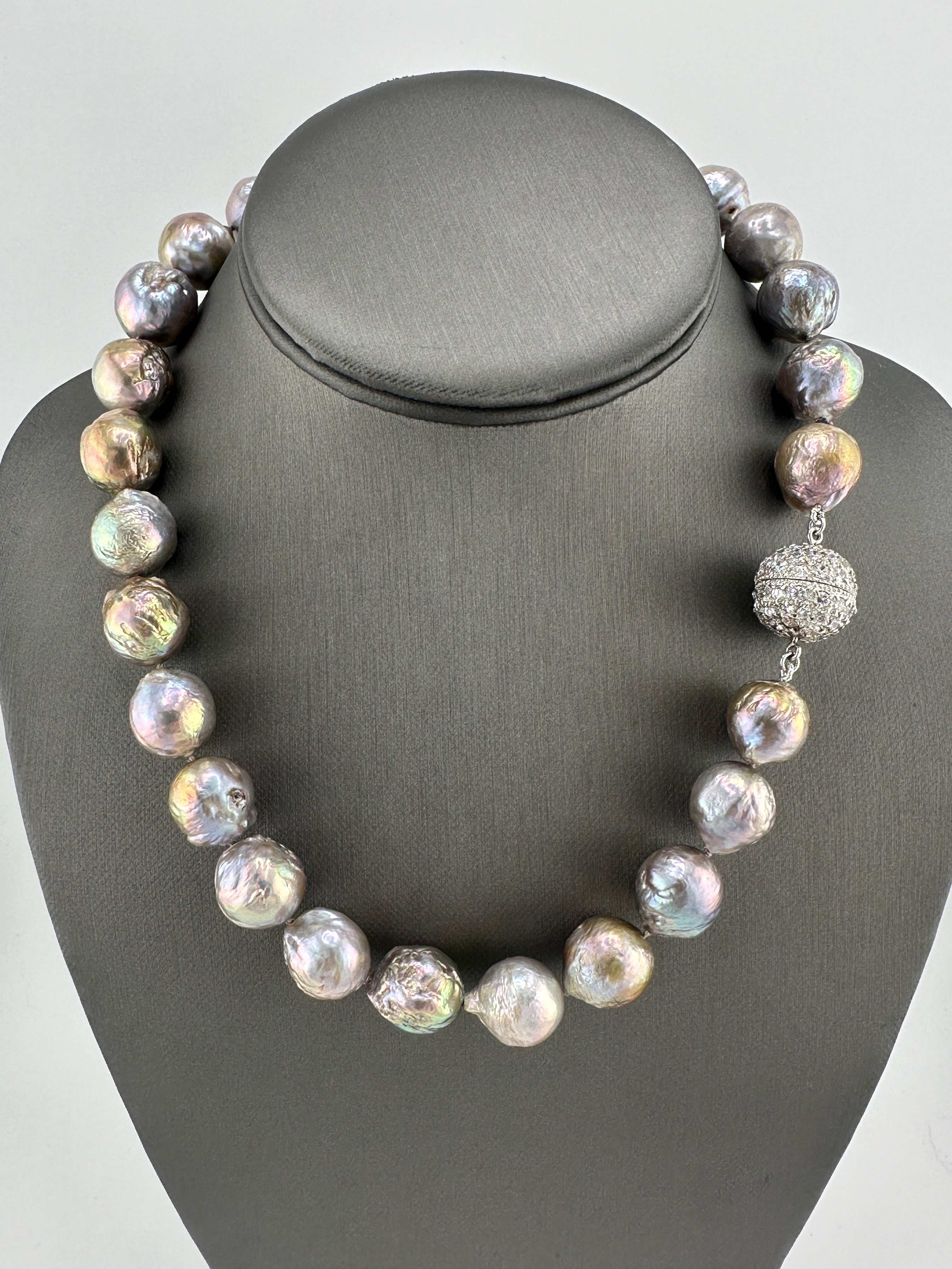Large Colorful Freshwater Pearl Necklace – Matt Harris Designs