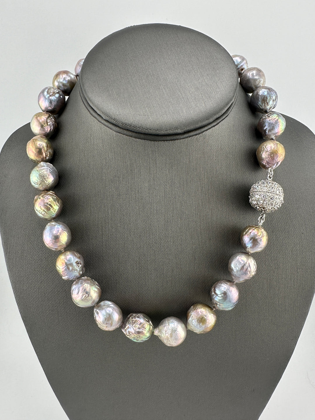 Large Colorful Freshwater Pearl Necklace