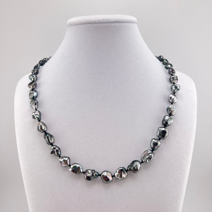 Tahitian Keshi Pearl Necklace