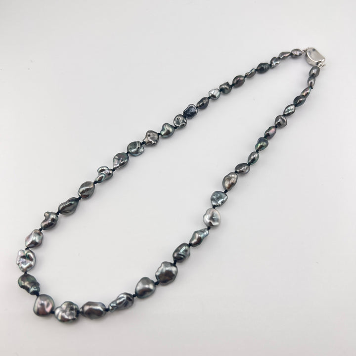 Tahitian Keshi Pearl Necklace