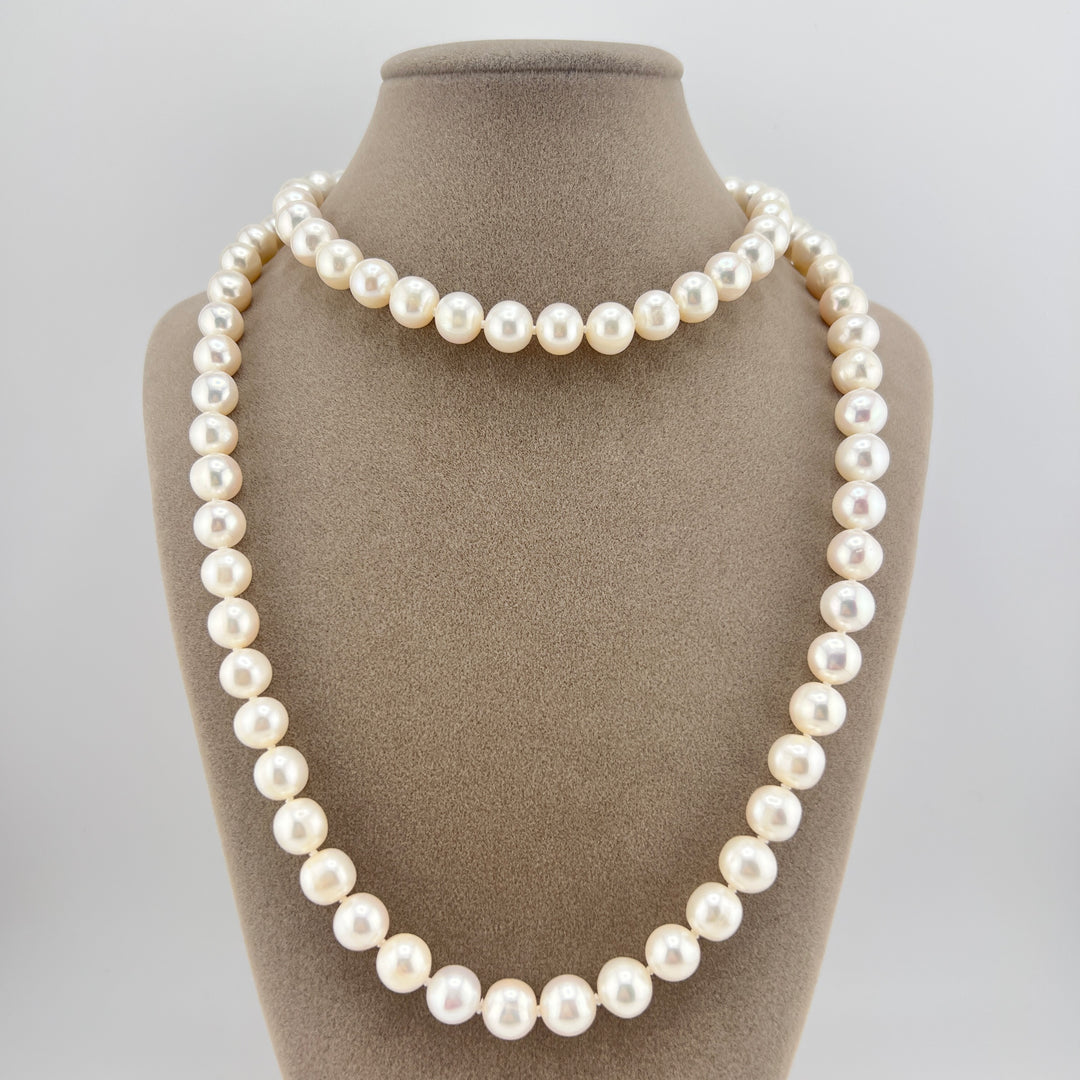 Opera Length Edison Pearl Necklace