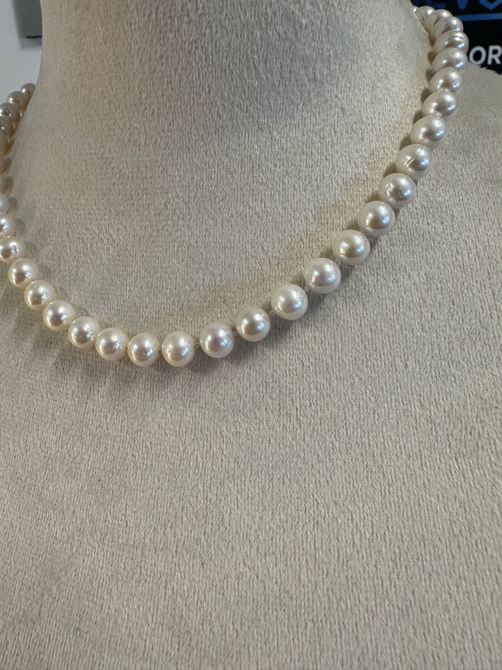 18" freshwater "Edison" pearl necklace
