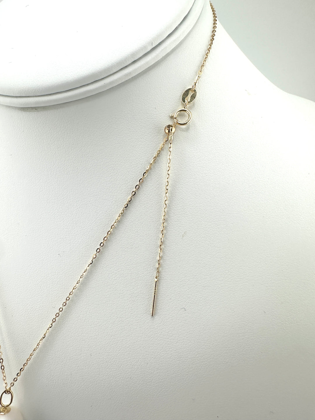 Large Adjustable Single "Edison" Pearl Pendant / Necklace