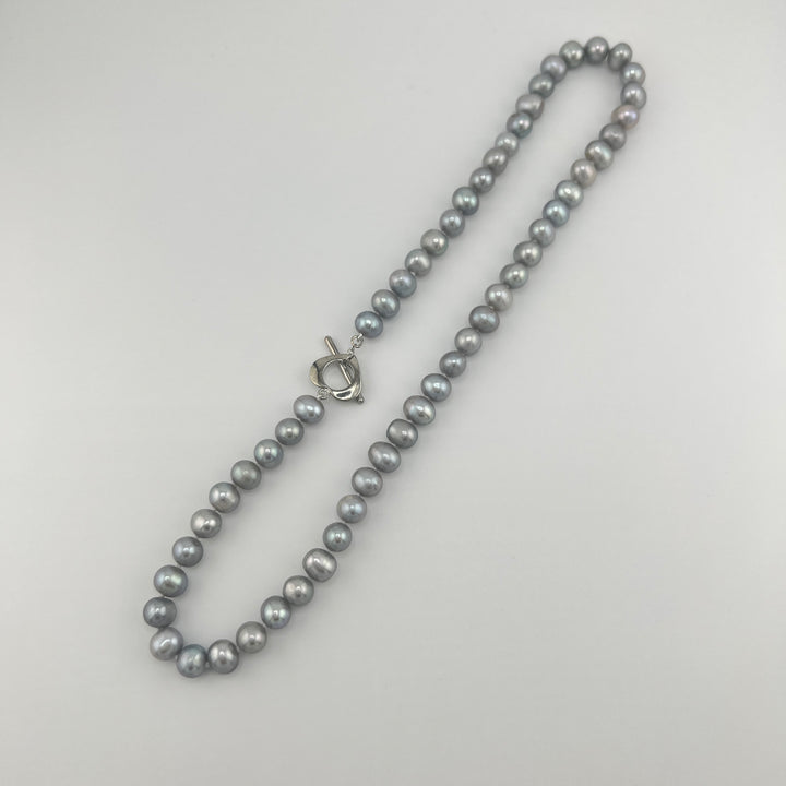 Grey Freshwater Pearl Necklace