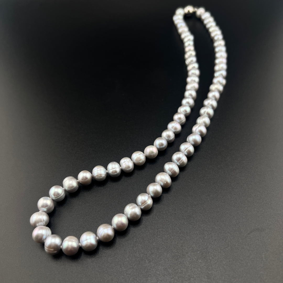 Grey Freshwater Pearl Necklace