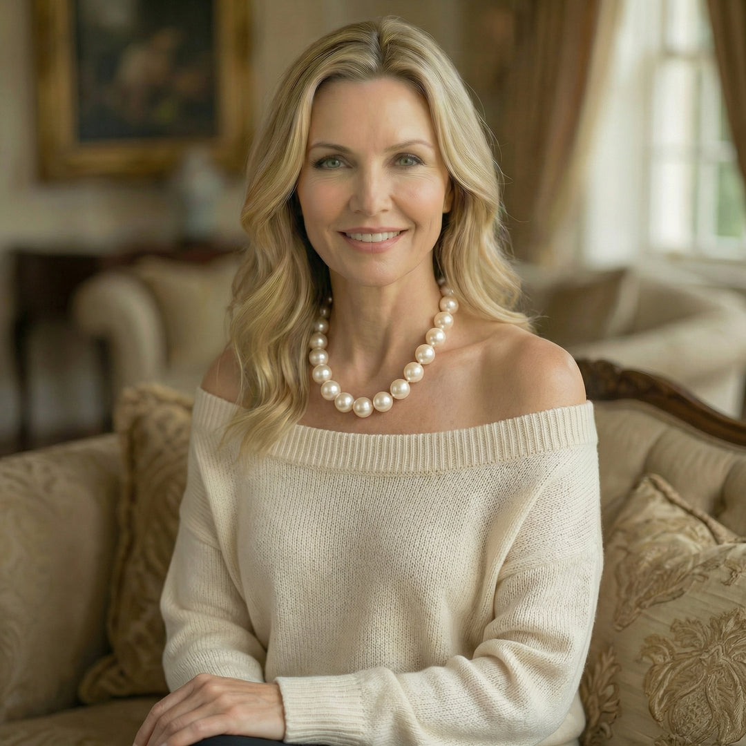 Large Freshwater Pearl Necklace