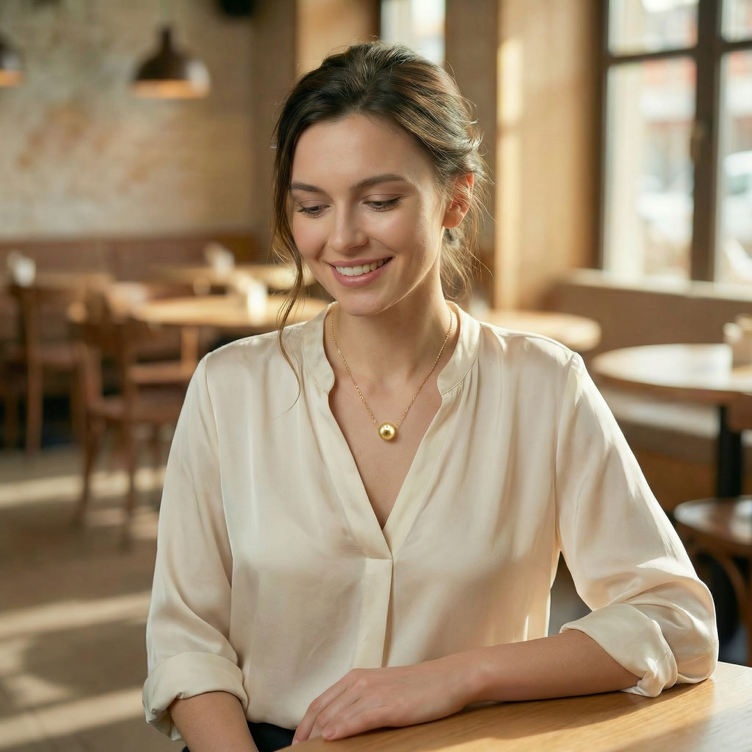 14k South Sea Pearl Necklace