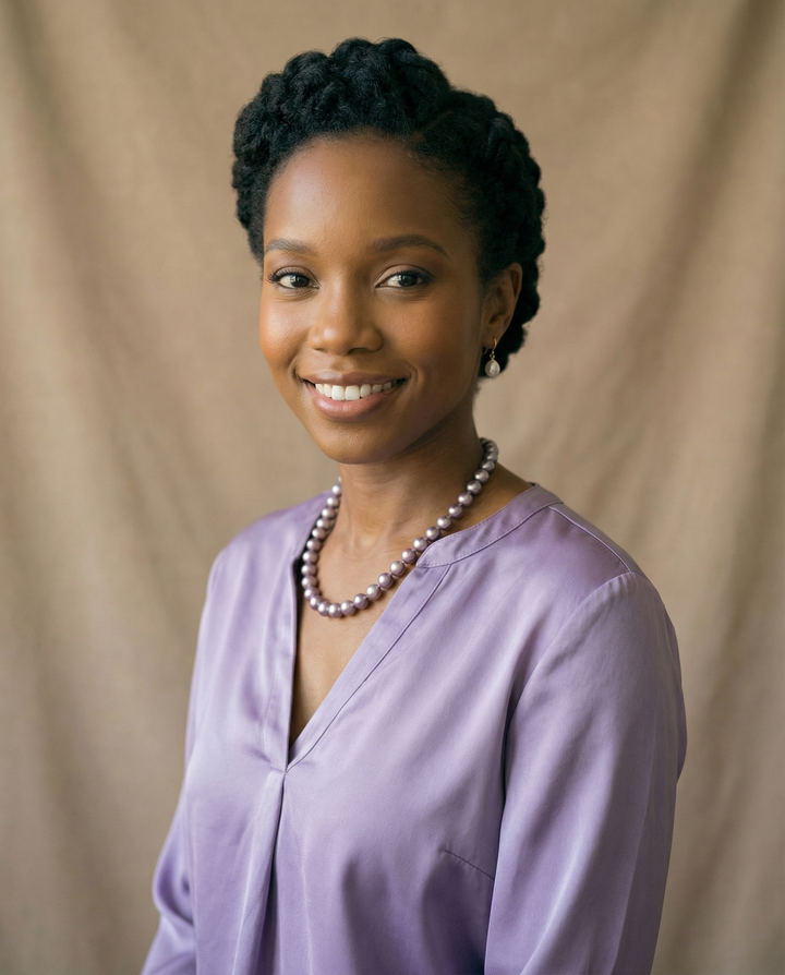 Natural Purple Edison Pearl Necklace