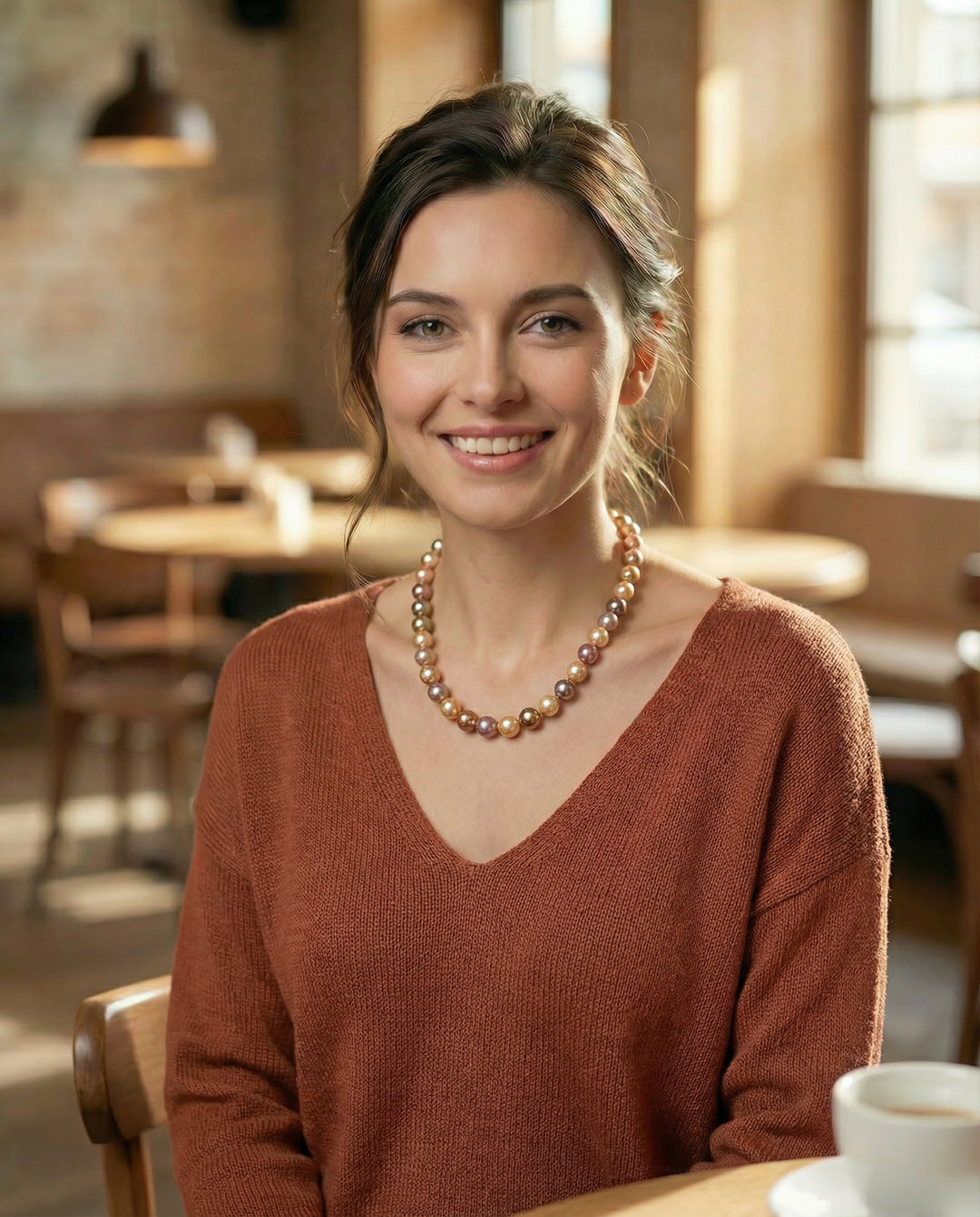 14k Edison Pearl Necklace 10-11mm