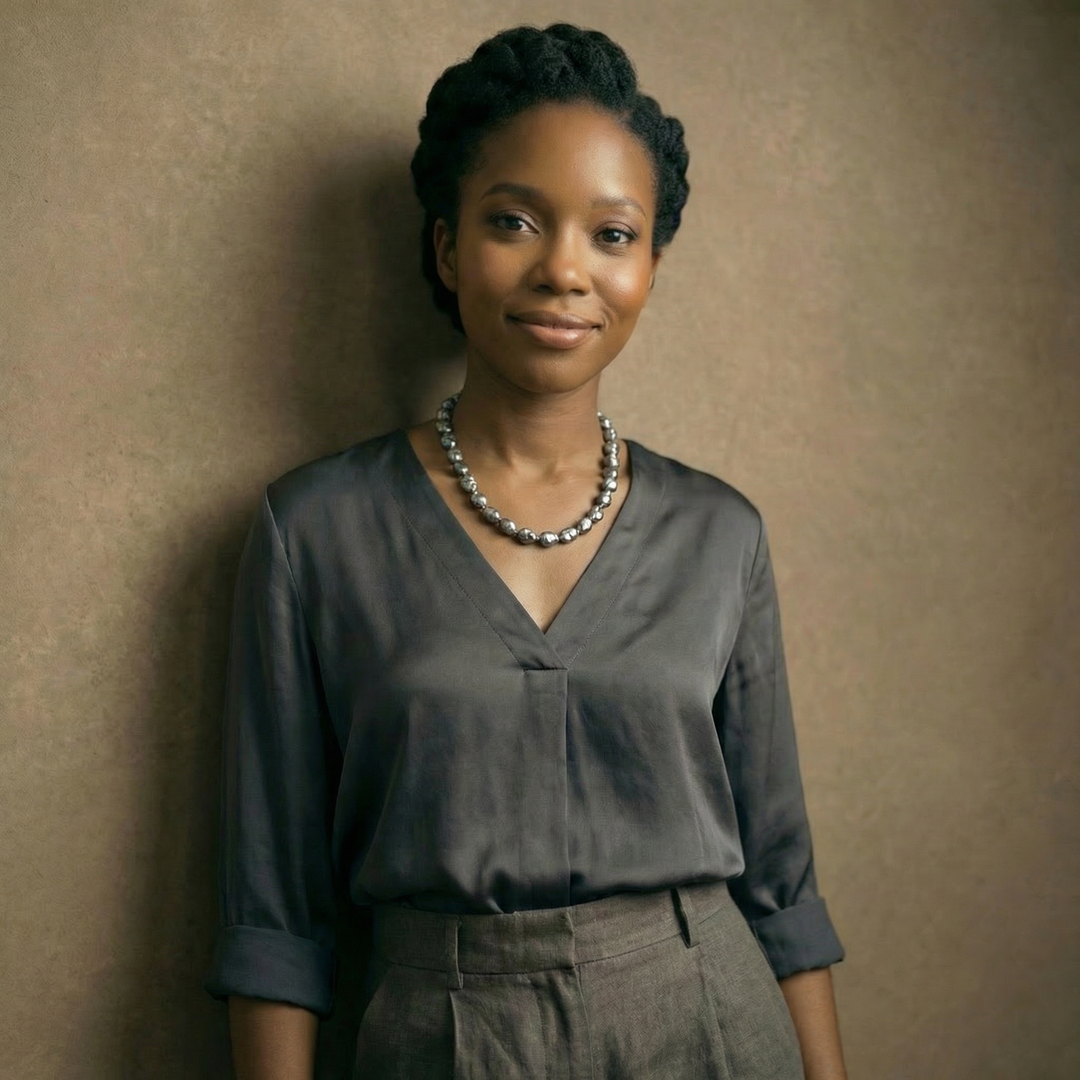 Tahitian Keshi Pearl Necklace