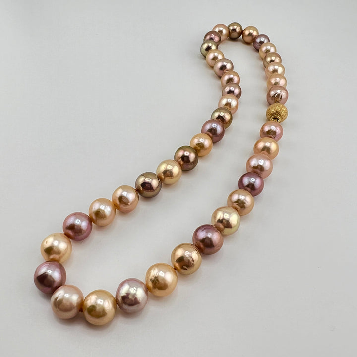 14k Edison Pearl Necklace 10-11mm