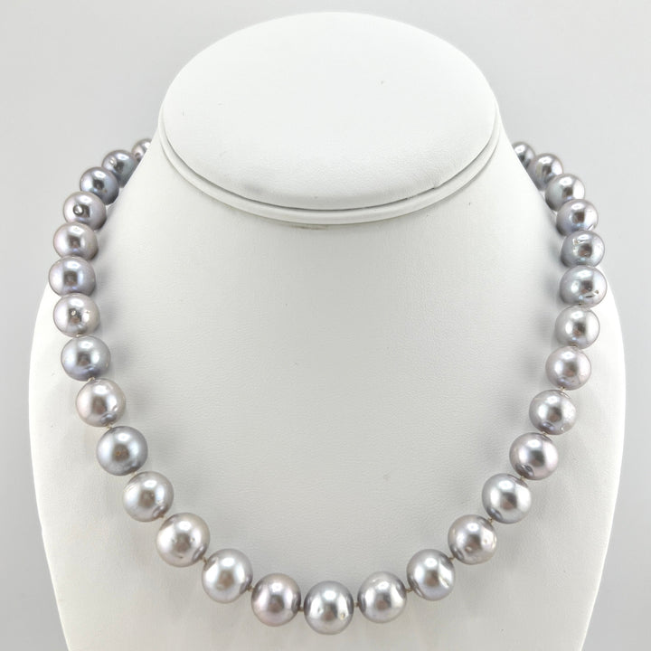 Silver Freshwater Pearl Necklace