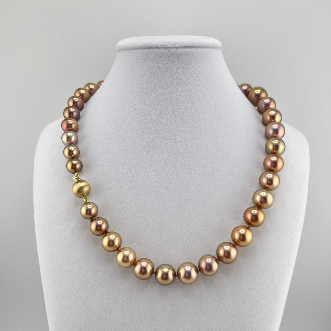 14k Edison Pearl Necklace 9-5-14mm