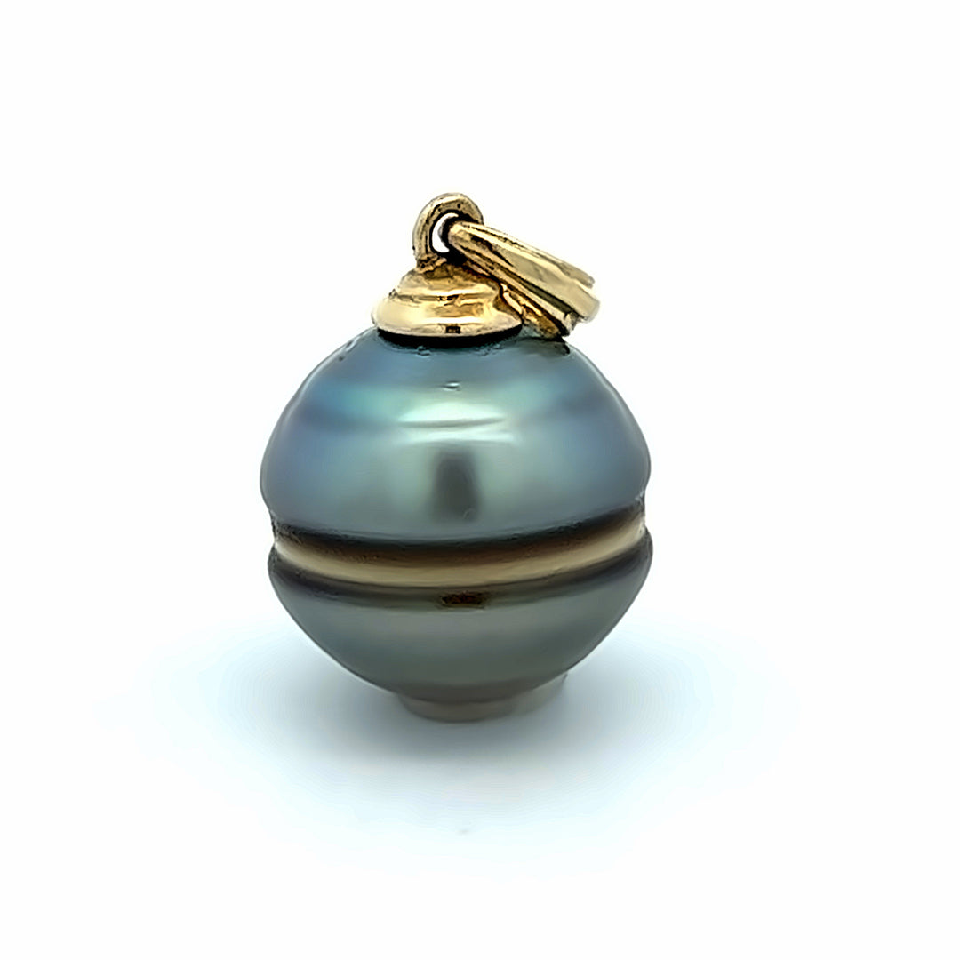 14k Tahitian Pearl Pendant