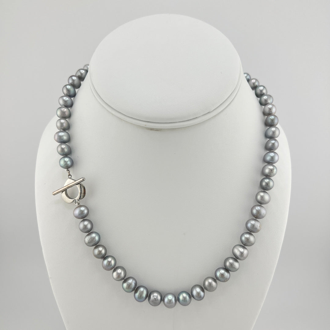 Grey Freshwater Pearl Necklace