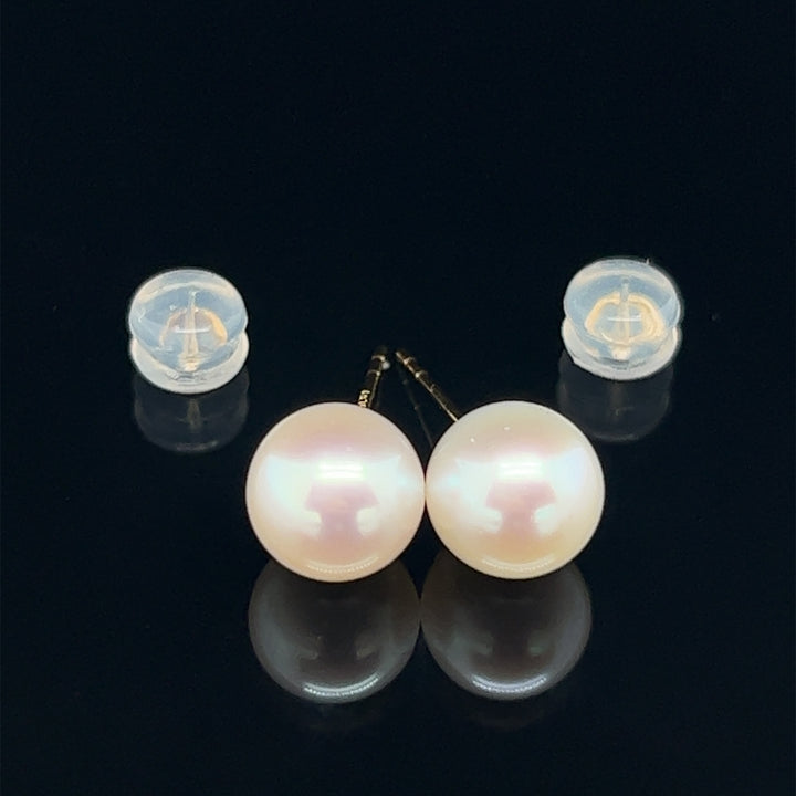 18k Edison Pearl Studs