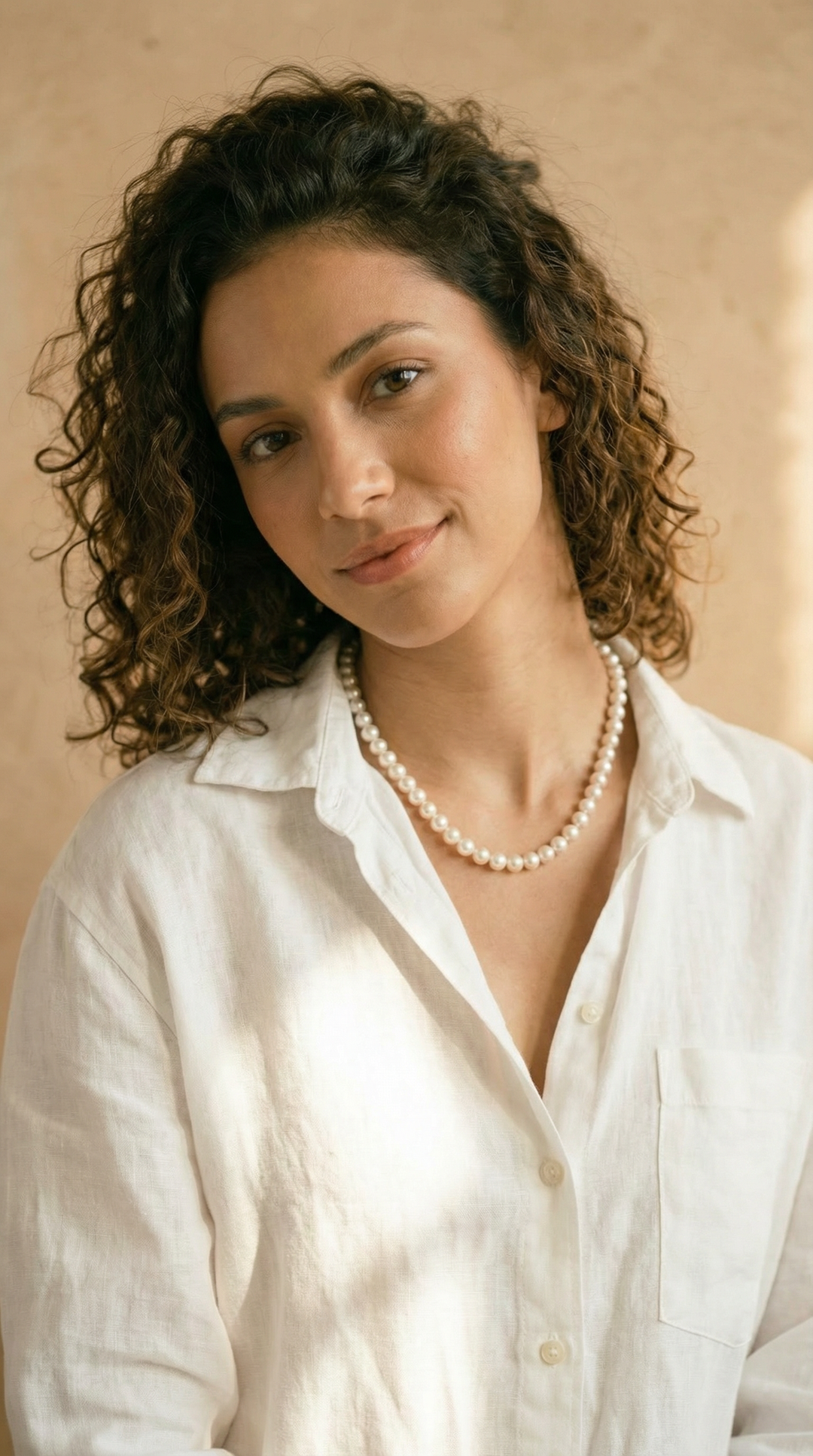 18" freshwater "Edison" pearl necklace