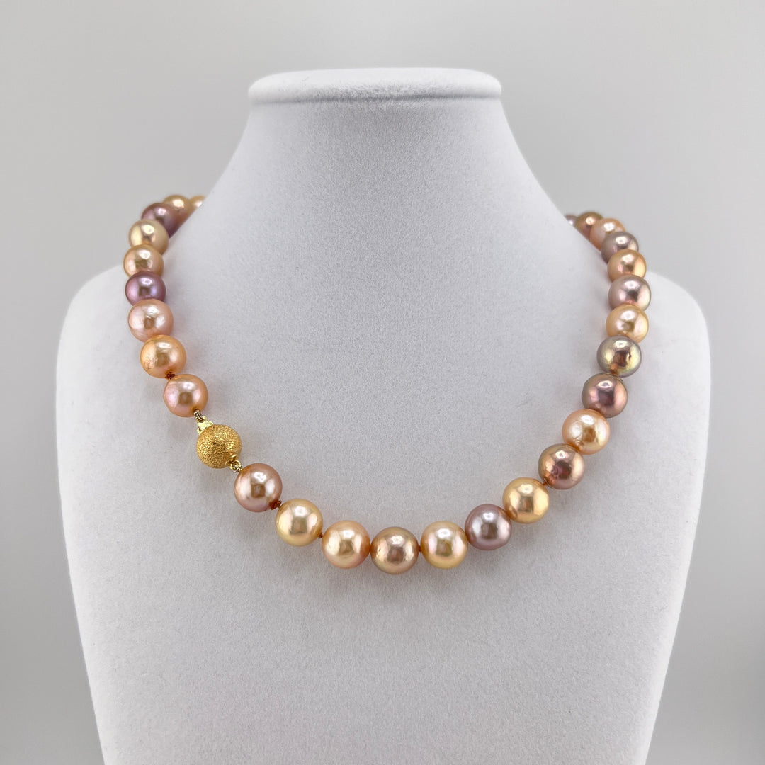 14k Edison Pearl Necklace 10-11mm