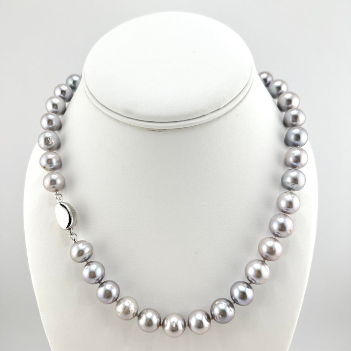 Silver Freshwater Pearl Necklace