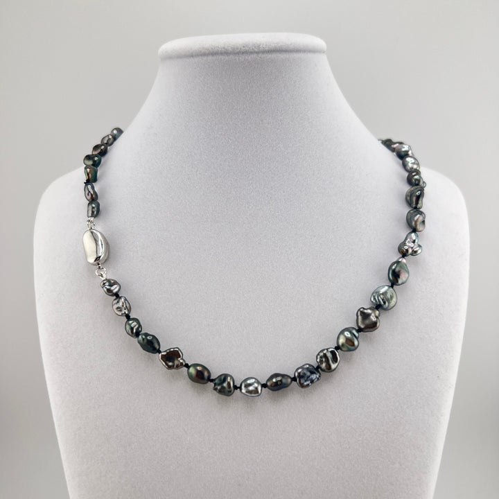 Tahitian Keshi Pearl Necklace