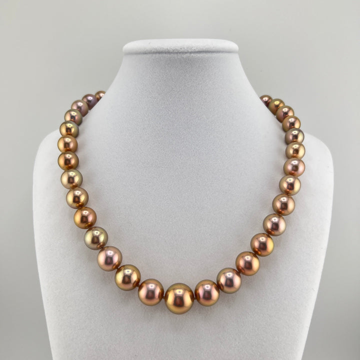 14k Edison Pearl Necklace 9-5-14mm