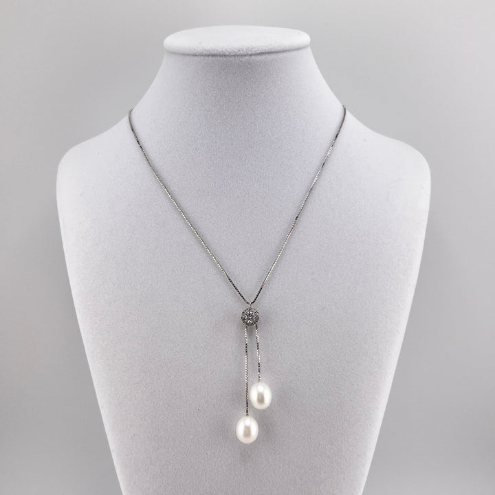 Freshwater Pearl Drop Necklace