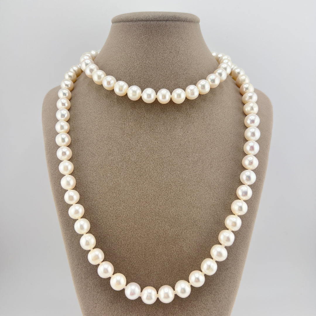 Freshwater Pearl Spider Necklace