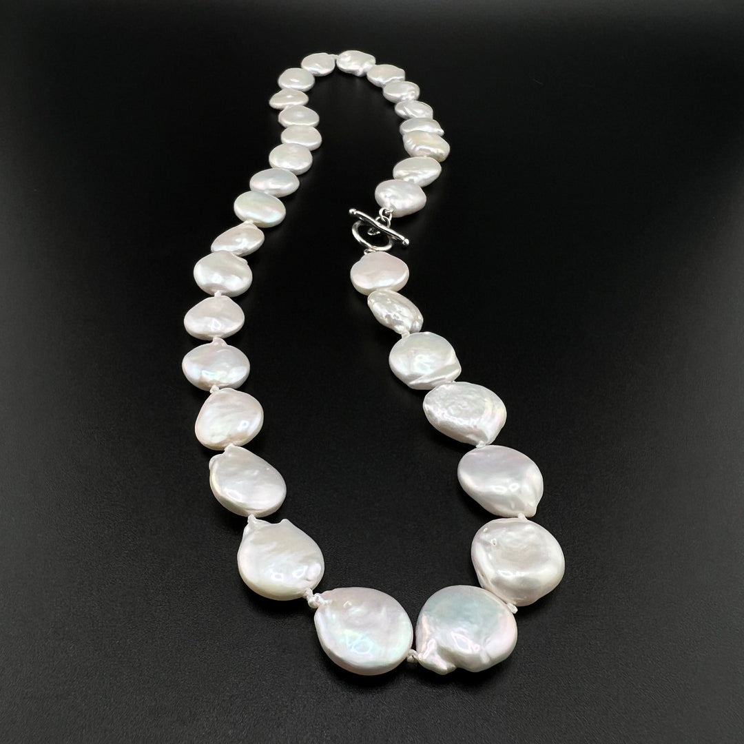 Freshwater Coin Pearl Necklace